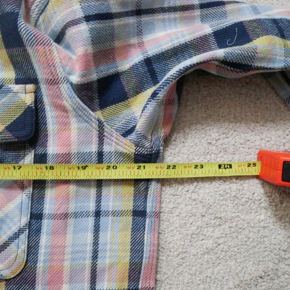 NWT rag & bone pink multi plaid Jack shirt Small - Picture 4 of 7